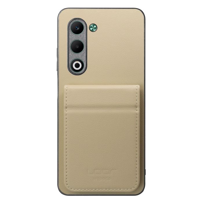[ LOOF BASIC-SHELL SLIM CARD 2カード ] OPPO A5 5G オッポ CPH2735 ケース 背面 カード収納 カード入れ カードポケット カバー スマホケース 薄型 大容量 本革 [ OPPO A5 5G ]