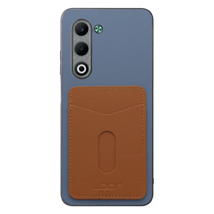 [ LOOF PASS-SHELL (LEATHER Ver.) スライド ] OPPO A5 5G オッポ CPH2735 スマホケース 背面 ケース カバー ハードケース カード収納 カードホルダー ストラップホール [ OPPO A5 5G ]