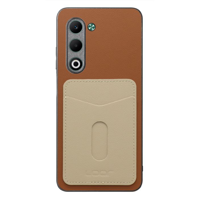 [ LOOF PASS-SHELL (LEATHER Ver.) スライド ] OPPO A5 5G オッポ CPH2735 スマホケース 背面 ケース カバー ハードケース カード収納 カードホルダー ストラップホール [ OPPO A5 5G ]