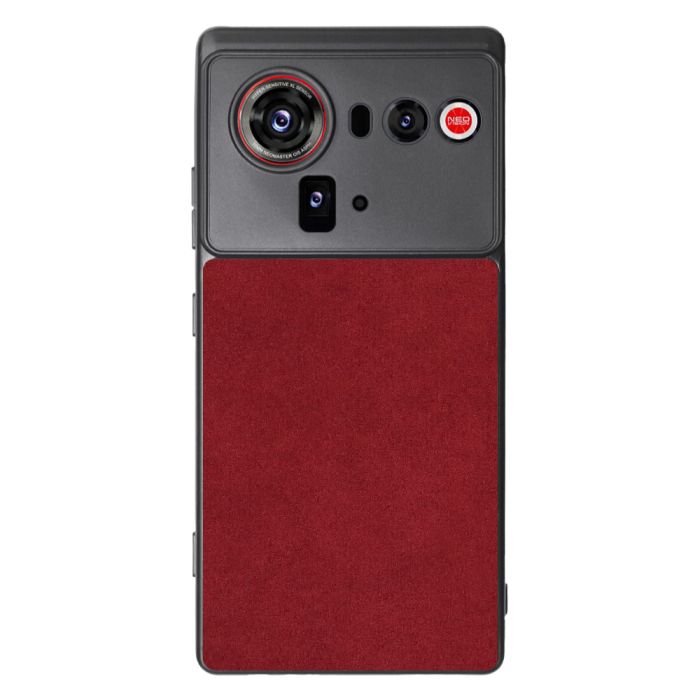 [ LOOF ALCANTARA-SHELL ] nubia Z80 Ultra NX741J ケース カバー スマホケース アルカンターラ シンプル ストラップホール [ nubia Z80 Ultra ]