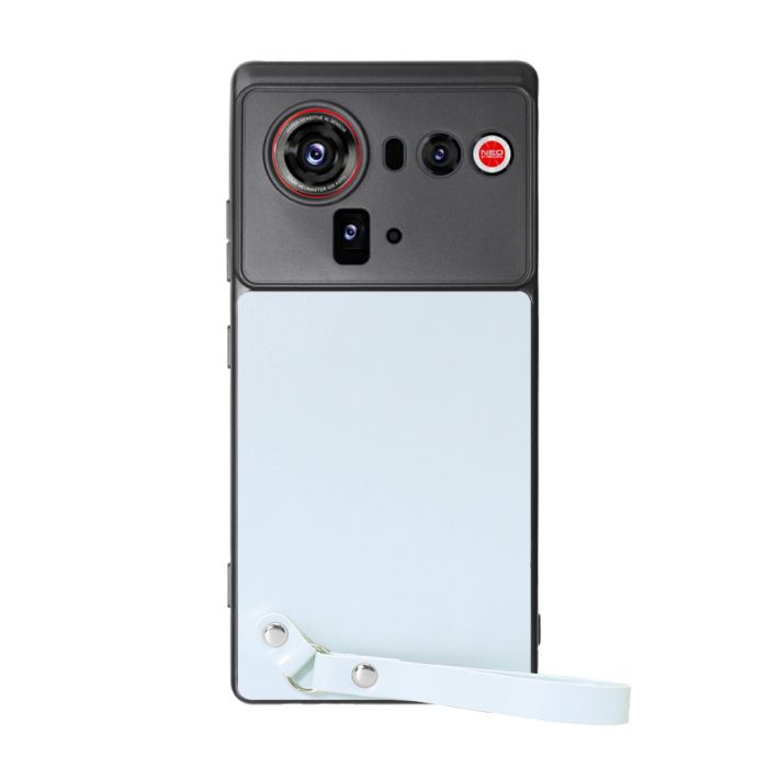 [ LOOF MACARON-SHELL ] nubia Z80 Ultra NX741J スマホケース 背面 ケース カバー ハードケース ストラップ付き 本革 ストラップホール [ nubia Z80 Ultra ]