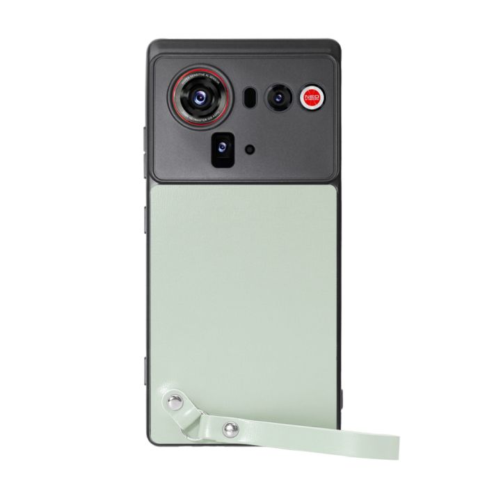 [ LOOF MACARON-SHELL ] nubia Z80 Ultra NX741J スマホケース 背面 ケース カバー ハードケース ストラップ付き 本革 ストラップホール [ nubia Z80 Ultra ]