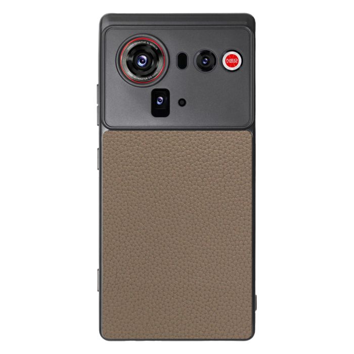 [ LOOF LUXURY-SHELL ] nubia Z80 Ultra NX741J スマホケース 背面 ケース カバー ハードケース 本革 ストラップホール [ nubia Z80 Ultra ]