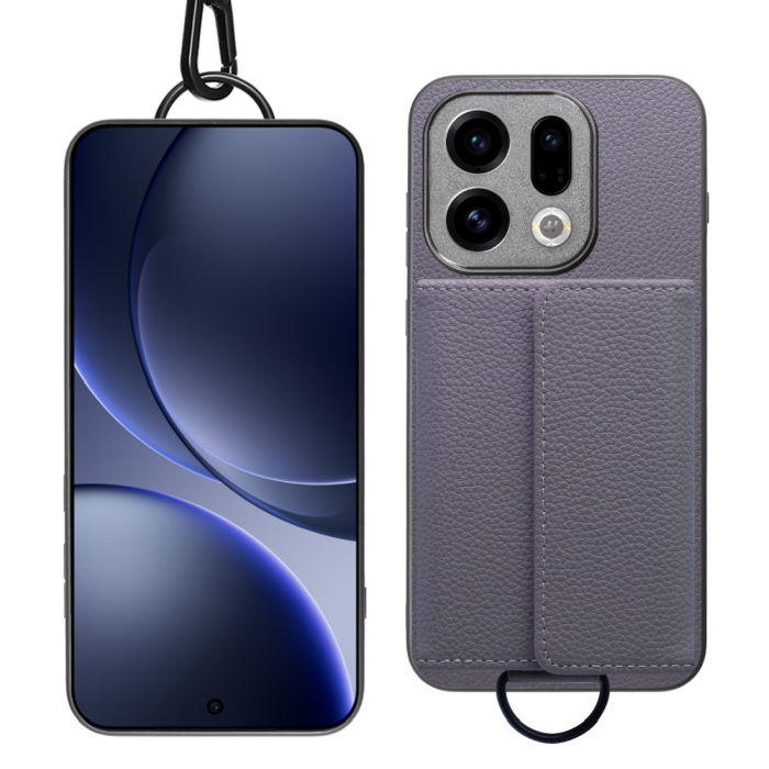 [ LOOF WALLET-SHELL ] OPPO Find X9 OPG07 CPH2797  ケース カバー スマホケース ショルダー スマホショルダー 本革 背面収納 財布 カード入れ [ OPPO Find X9 ]