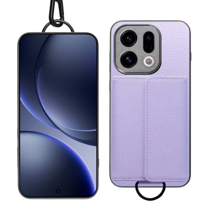 [ LOOF WALLET-SHELL ] OPPO Find X9 OPG07 CPH2797  ケース カバー スマホケース ショルダー スマホショルダー 本革 背面収納 財布 カード入れ [ OPPO Find X9 ]