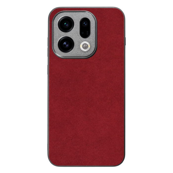 [ LOOF ALCANTARA-SHELL ] OPPO Find X9 OPG07 CPH2797 ケース カバー スマホケース アルカンターラ シンプル ストラップホール [ OPPO Find X9 ]