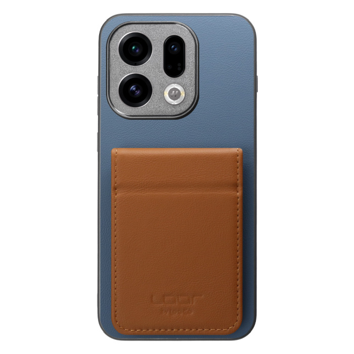 [ LOOF BASIC-SHELL SLIM CARD 2カード ] OPPO Find X9 OPG07 CPH2797 ケース 背面 カード収納 カード入れ カードポケット カバー スマホケース 薄型 大容量 本革 [ OPPO Find X9 ]