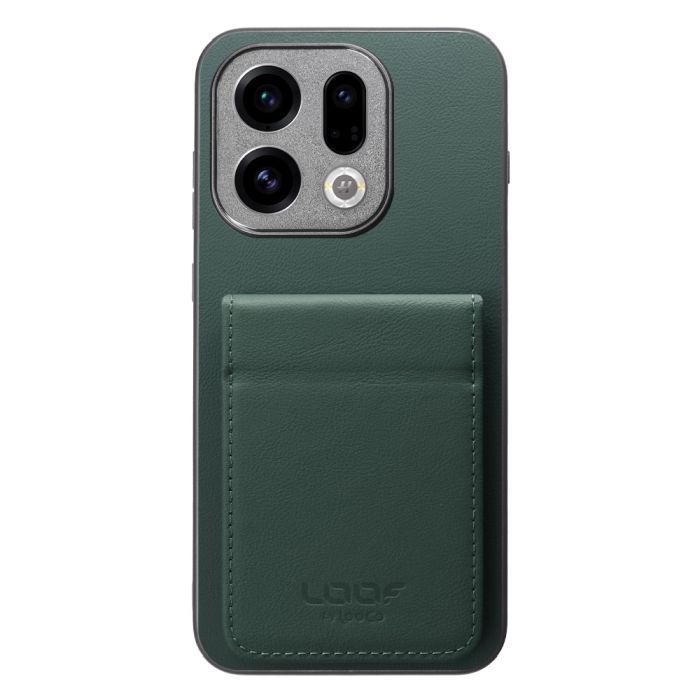 [ LOOF BASIC-SHELL SLIM CARD 2カード ] OPPO Find X9 OPG07 CPH2797 ケース 背面 カード収納 カード入れ カードポケット カバー スマホケース 薄型 大容量 本革 [ OPPO Find X9 ]