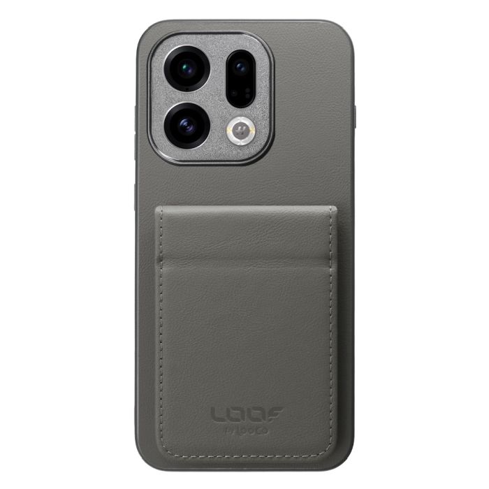 [ LOOF BASIC-SHELL SLIM CARD 2カード ] OPPO Find X9 OPG07 CPH2797 ケース 背面 カード収納 カード入れ カードポケット カバー スマホケース 薄型 大容量 本革 [ OPPO Find X9 ]
