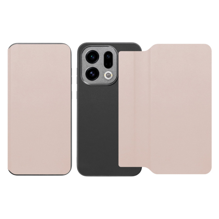 [ LOOF SLIM-FIT ] OPPO Find X9 OPG07 CPH2797 スマホケース 背面 ケース カバー 手帳型 ハードケース カード収納 ポケットあり/なし マグネットなし ストラップホール [ OPPO Find X9 ]