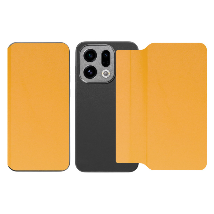 [ LOOF SLIM-FIT ] OPPO Find X9 OPG07 CPH2797 スマホケース 背面 ケース カバー 手帳型 ハードケース カード収納 ポケットあり/なし マグネットなし ストラップホール [ OPPO Find X9 ]