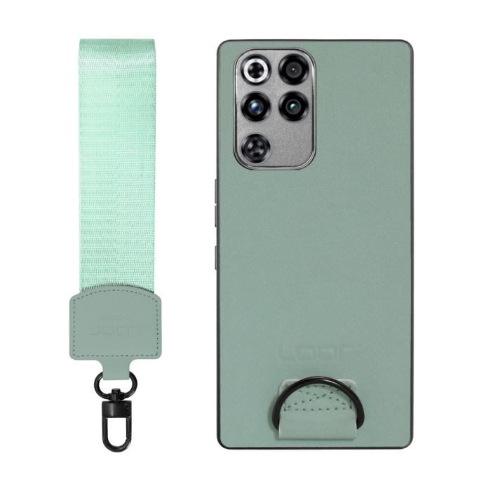 [ LOOF STRAP-SHELL (ショートVer.) ] REDMAGIC 11 Pro NX809J ZTE nubia スマホケース 背面 ケース カバー ハードケース ハンドストラップ  本革 [ REDMAGIC 11 Pro ]