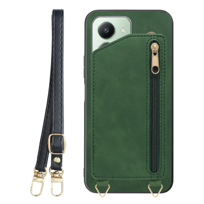 [ LOOF SHOULDER-FLIP ] Xiaomi REDMI 15 5G  スマホケース 背面 ケース カバー ハードケース ショルダー スマホショルダー ストラップ 肩掛け 首掛け カード収納 [ Xiaomi REDMI 15 5G ]