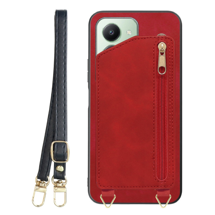 [ LOOF SHOULDER-FLIP ] Xiaomi REDMI 15 5G  スマホケース 背面 ケース カバー ハードケース ショルダー スマホショルダー ストラップ 肩掛け 首掛け カード収納 [ Xiaomi REDMI 15 5G ]