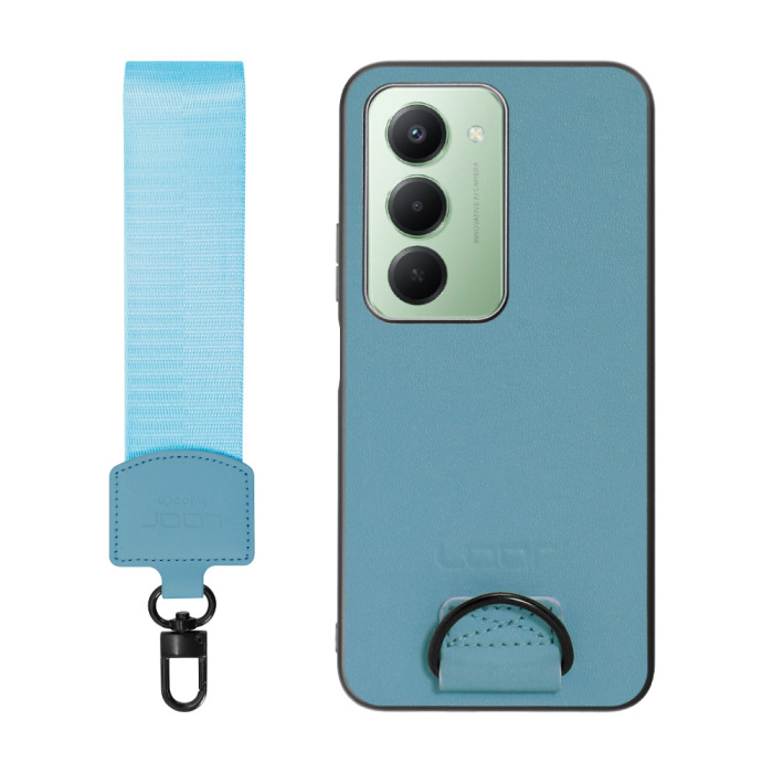 [ LOOF STRAP-SHELL (ショートVer.) ] Xiaomi REDMI 15 5G  スマホケース 背面 ケース カバー ハードケース ハンドストラップ  本革 [ Xiaomi REDMI 15 5G ]