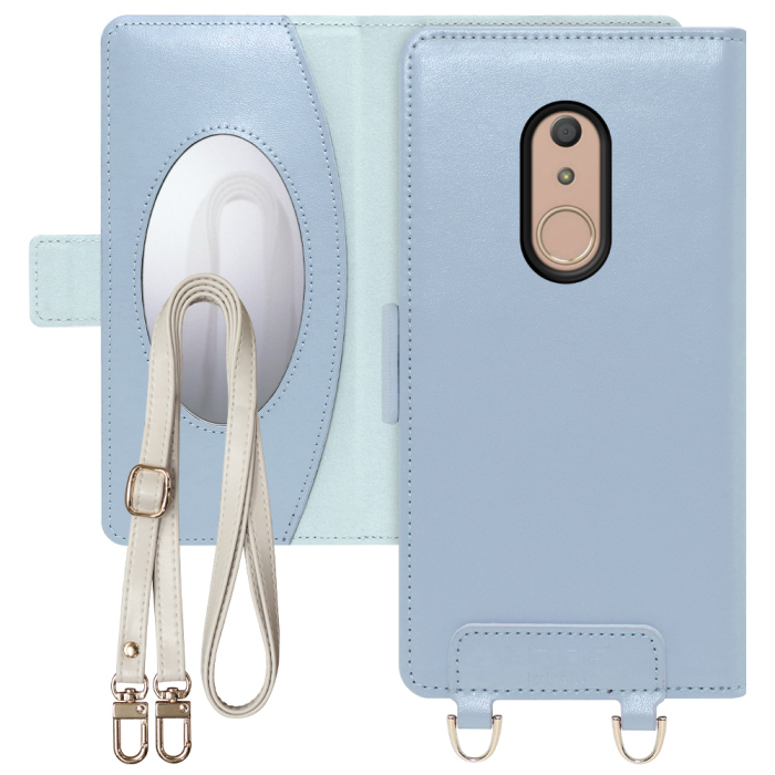 [ LOOF SWEET MIRROR Series ] arrows Be4 F-41A arrowsbe4 アローズ FUJITSU FCNT スマホケース  ショルダー付き手帳型スマホケース ミラー付き カードポケット 本革 [ arrows Be4 F-41A ]