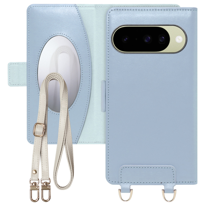 [ LOOF SWEET MIRROR Series ] Google Pixel 10 / 10 Pro Google Pixel10 Pixel10pro ピクセル10 ピクセル10プロ スマホケース  ショルダー付き手帳型スマホケース ミラー付き カードポケット 本革 [ Google Pixel 10 / 10 Pro ]