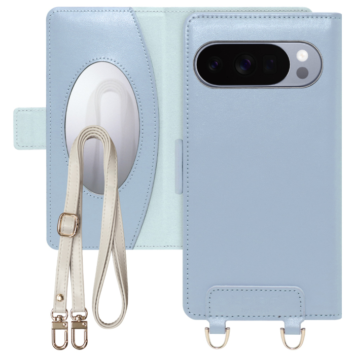 [ LOOF SWEET MIRROR Series ] Google Pixel 10 Pro XL Google Pixel10proxl ピクセル10プロXL スマホケース  ショルダー付き手帳型スマホケース ミラー付き カードポケット 本革 [ Google Pixel 10 Pro XL ]