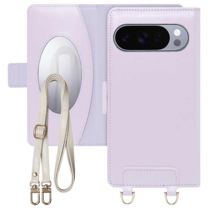 [ LOOF SWEET MIRROR Series ] Google Pixel 10 Pro XL Google Pixel10proxl ピクセル10プロXL スマホケース  ショルダー付き手帳型スマホケース ミラー付き カードポケット 本革 [ Google Pixel 10 Pro XL ]