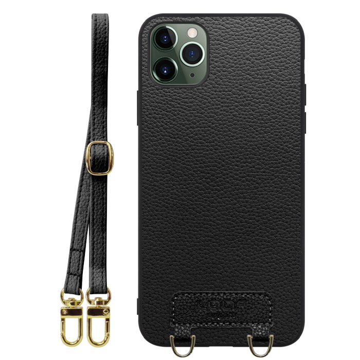 [ LOOF LUXURY-SHELL SHOULDER ] iPhone 11 Pro Max iPhone11promax 11promax 11 promax ショルダーストラップ付き シンプルでスマート 本革 シェル型ケース ショルダー ストラップ スマホショルダー [ iPhone 11 Pro Max ]