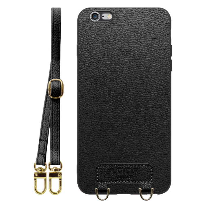 [ LOOF LUXURY-SHELL SHOULDER ] iPhone 6 Plus / 6s Plus iphone6plus iphone6splus 6plus 6splus ショルダーストラップ付き シンプルでスマート 本革 シェル型ケース ショルダー ストラップ スマホショルダー [ iPhone 6 Plus / 6s Plus ]