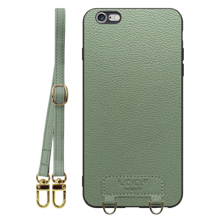 [ LOOF LUXURY-SHELL SHOULDER ] iPhone 6 Plus / 6s Plus iphone6plus iphone6splus 6plus 6splus ショルダーストラップ付き シンプルでスマート 本革 シェル型ケース ショルダー ストラップ スマホショルダー [ iPhone 6 Plus / 6s Plus ]