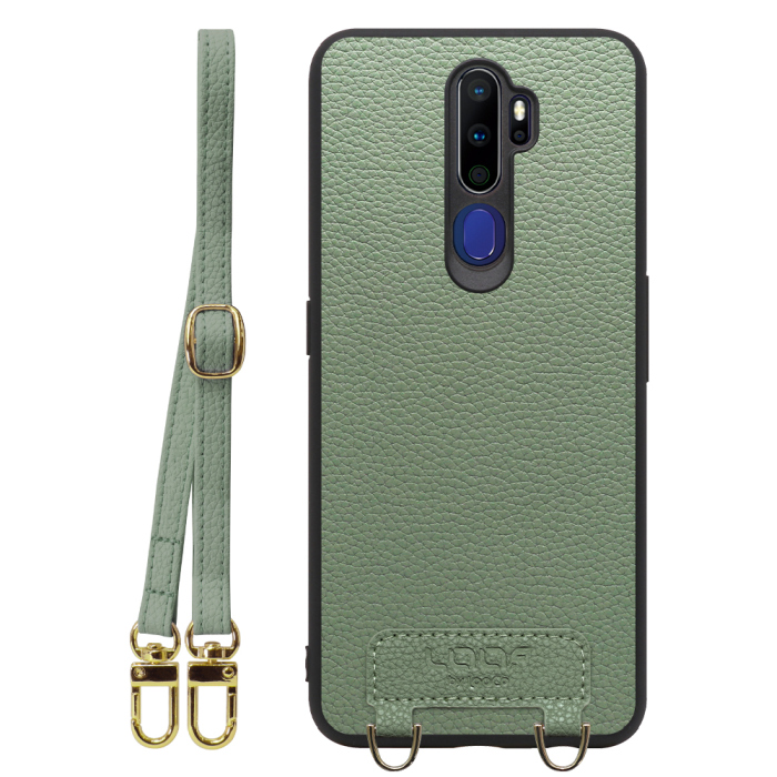 [ LOOF LUXURY-SHELL SHOULDER ] OPPO A5 2020 a52020 oppoa5 ショルダーストラップ付き シンプルでスマート 本革 シェル型ケース ショルダー ストラップ スマホショルダー [ OPPO A5 2020 ]
