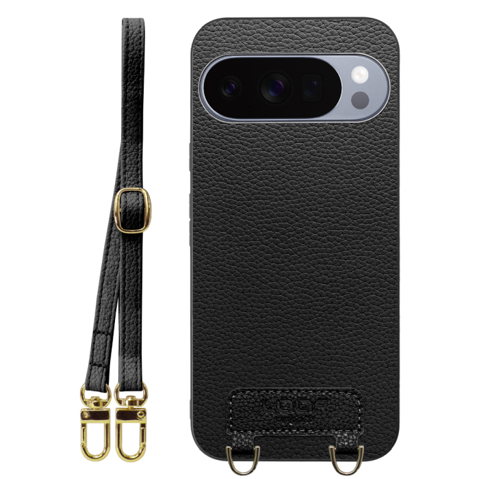 [ LOOF LUXURY-SHELL SHOULDER ] Google Pixel 10 Pro XL Google Pixel10proxl ピクセル10プロXL ショルダーストラップ付き シンプルでスマート 本革 シェル型ケース ショルダー ストラップ スマホショルダー [ Google Pixel 10 Pro XL ]