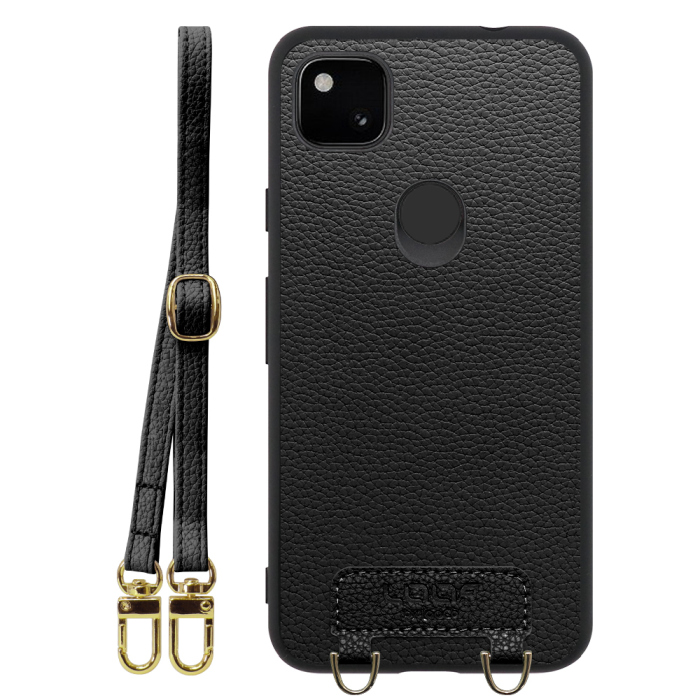 [ LOOF LUXURY-SHELL SHOULDER ] Google Pixel 4a pixel4a googlepixel4a ショルダーストラップ付き シンプルでスマート 本革 シェル型ケース ショルダー ストラップ スマホショルダー [ Google Pixel 4a ]