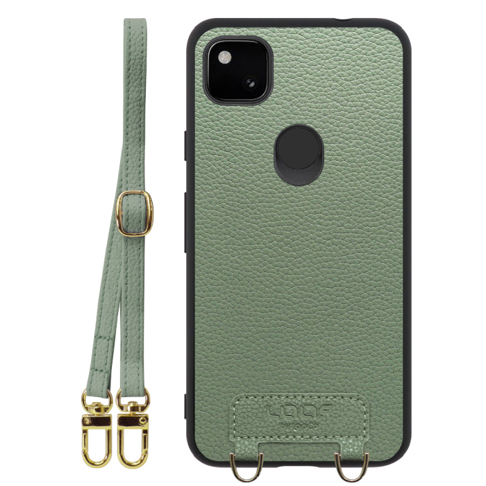 [ LOOF LUXURY-SHELL SHOULDER ] Google Pixel 4a pixel4a googlepixel4a ショルダーストラップ付き シンプルでスマート 本革 シェル型ケース ショルダー ストラップ スマホショルダー [ Google Pixel 4a ]