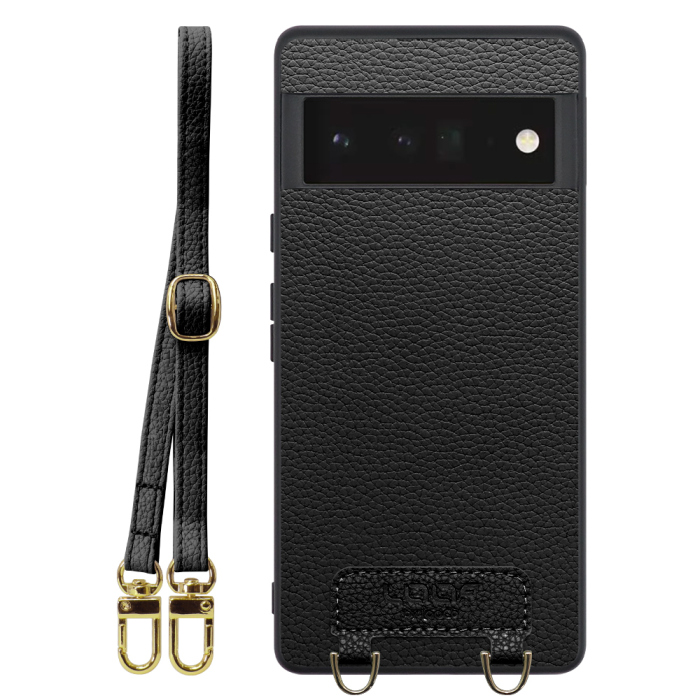 [ LOOF LUXURY-SHELL SHOULDER ] Google Pixel 6 Pro Googlepixel6pro 6pro プロ ピクセル6pro ショルダーストラップ付き シンプルでスマート 本革 シェル型ケース ショルダー ストラップ スマホショルダー [ Google Pixel 6 Pro ]