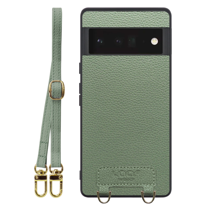 [ LOOF LUXURY-SHELL SHOULDER ] Google Pixel 6 Pro Googlepixel6pro 6pro プロ ピクセル6pro ショルダーストラップ付き シンプルでスマート 本革 シェル型ケース ショルダー ストラップ スマホショルダー [ Google Pixel 6 Pro ]