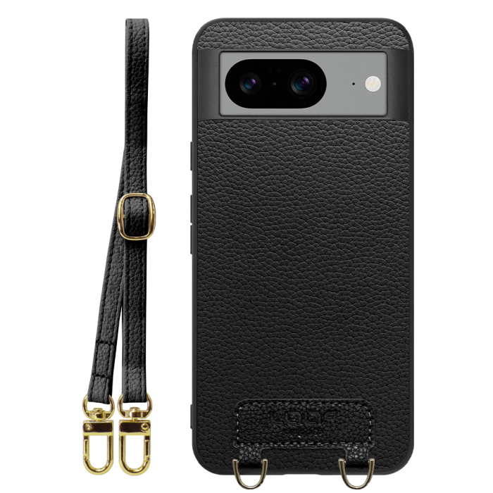 [ LOOF LUXURY-SHELL SHOULDER ] Google pixel 8 googlepixel8 Pixel8 ピクセル8 ショルダーストラップ付き シンプルでスマート 本革 シェル型ケース ショルダー ストラップ スマホショルダー [ Google Pixel 8 ]