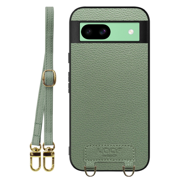 [ LOOF LUXURY-SHELL SHOULDER ] Google Pixel 8a googlepixel8a Pixel8a ピクセル8a ショルダーストラップ付き シンプルでスマート 本革 シェル型ケース ショルダー ストラップ スマホショルダー [ Google Pixel 8a ]