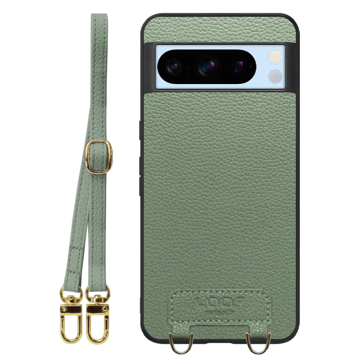 [ LOOF LUXURY-SHELL SHOULDER ] Google pixel 8 Pro googlepixel8pro Pixel8 8Pro プロ ピクセル8Pro ショルダーストラップ付き シンプルでスマート 本革 シェル型ケース ショルダー ストラップ スマホショルダー [ Google Pixel 8 Pro ]