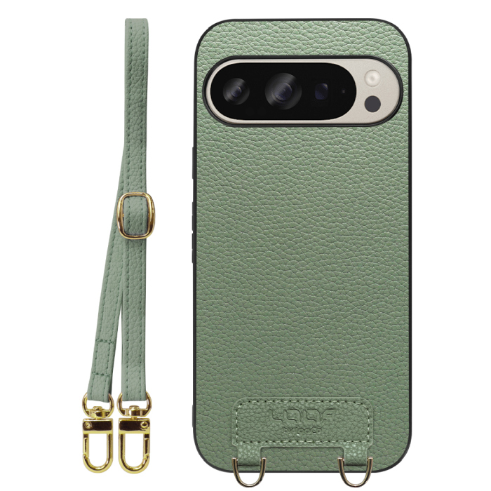 [ LOOF LUXURY-SHELL SHOULDER ] Google Pixel 9 / 9 Pro Google Pixel9 Pixel9pro ピクセル9 ピクセル9プロ ショルダーストラップ付き シンプルでスマート 本革 シェル型ケース ショルダー ストラップ スマホショルダー [ Google Pixel 9 / 9 Pro ]