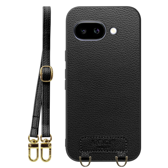 [ LOOF LUXURY-SHELL SHOULDER ] Google Pixel 9a Google Pixel9a ピクセル9a ショルダーストラップ付き シンプルでスマート 本革 シェル型ケース ショルダー ストラップ スマホショルダー [ Google Pixel 9a ]