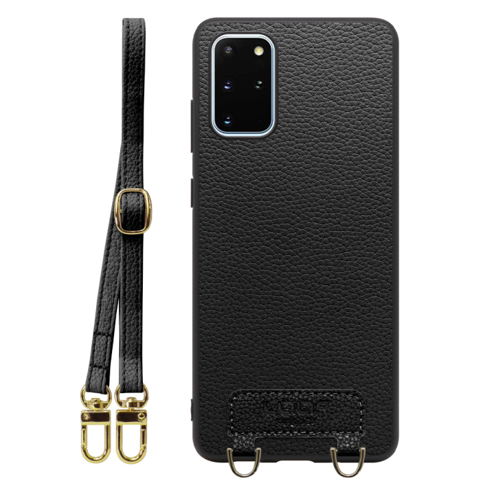 [ LOOF LUXURY-SHELL SHOULDER ] Galaxy S20+ 5G SC-52A / SCG02 s20plus S20 plus s20プラス s20+5g s20plus5g ショルダーストラップ付き シンプルでスマート 本革 シェル型ケース ショルダー ストラップ スマホショルダー [ Galaxy S20+ 5G ]
