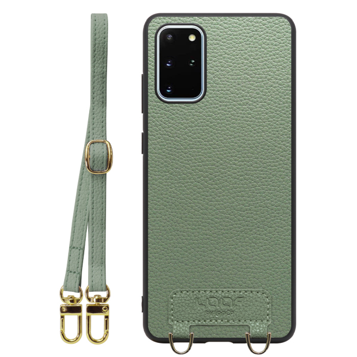 [ LOOF LUXURY-SHELL SHOULDER ] Galaxy S20+ 5G SC-52A / SCG02 s20plus S20 plus s20プラス s20+5g s20plus5g ショルダーストラップ付き シンプルでスマート 本革 シェル型ケース ショルダー ストラップ スマホショルダー [ Galaxy S20+ 5G ]