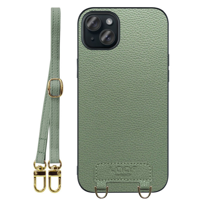 [ LOOF LUXURY-SHELL SHOULDER ] iPhone 15 Plus iPhone15 Plus アイフォン15 プラス iPhone 15 Plus 15Plus アイフォン 15 ショルダーストラップ付き シンプルでスマート 本革 シェル型ケース ショルダー ストラップ スマホショルダー [ iPhone 15 Plus ]