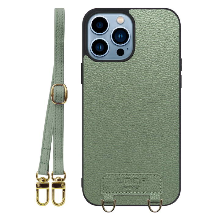 [ LOOF LUXURY-SHELL SHOULDER ] iPhone 13 Pro iphone13pro 13pro プロ ショルダーストラップ付き シンプルでスマート 本革 シェル型ケース ショルダー ストラップ スマホショルダー [ iPhone 13 Pro ]