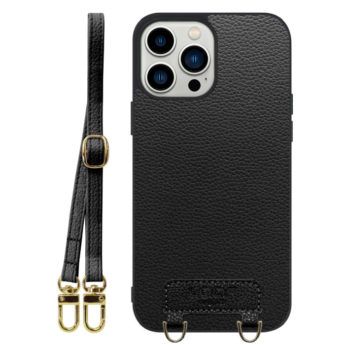 [ LOOF LUXURY-SHELL SHOULDER ] iPhone 13 Pro Max iphone13promax 13promax promax プロマックス ショルダーストラップ付き シンプルでスマート 本革 シェル型ケース ショルダー ストラップ スマホショルダー [ iPhone 13 Pro Max ]