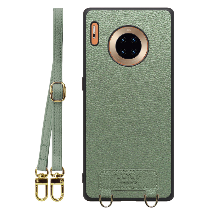 [ LOOF LUXURY-SHELL SHOULDER ] HUAWEI Mate 30 Pro 5G mate30pro5g mate30 30pro プロ ショルダーストラップ付き シンプルでスマート 本革 シェル型ケース ショルダー ストラップ スマホショルダー [ HUAWEI Mate 30 Pro 5G ]