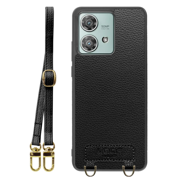 [ LOOF LUXURY-SHELL SHOULDER ] motorola edge 40 neo motorola edge40neo ショルダーストラップ付き シンプルでスマート 本革 シェル型ケース ショルダー ストラップ スマホショルダー [ motorola edge 40 neo ]