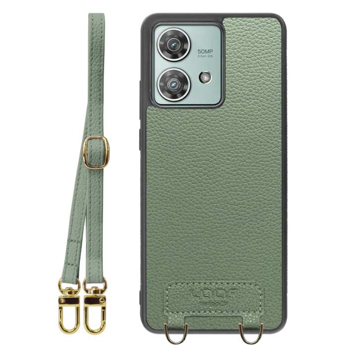 [ LOOF LUXURY-SHELL SHOULDER ] motorola edge 40 neo motorola edge40neo ショルダーストラップ付き シンプルでスマート 本革 シェル型ケース ショルダー ストラップ スマホショルダー [ motorola edge 40 neo ]
