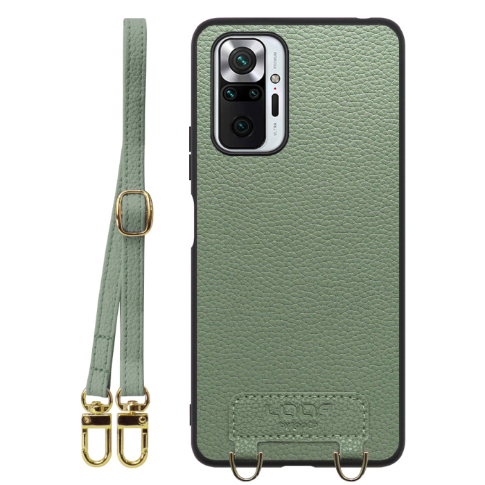 [ LOOF LUXURY-SHELL SHOULDER ] Xiaomi Redmi Note 10 Pro redminote10pro note10pro redminote 10pro ショルダーストラップ付き シンプルでスマート 本革 シェル型ケース ショルダー ストラップ スマホショルダー [ Redmi Note 10 Pro ]