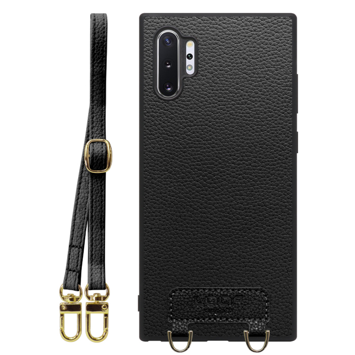 [ LOOF LUXURY-SHELL SHOULDER ] Galaxy Note10+ SC-01M / SCV45 note10+ note10plus note10 plus ショルダーストラップ付き シンプルでスマート 本革 シェル型ケース ショルダー ストラップ スマホショルダー [ Galaxy Note10+ ]