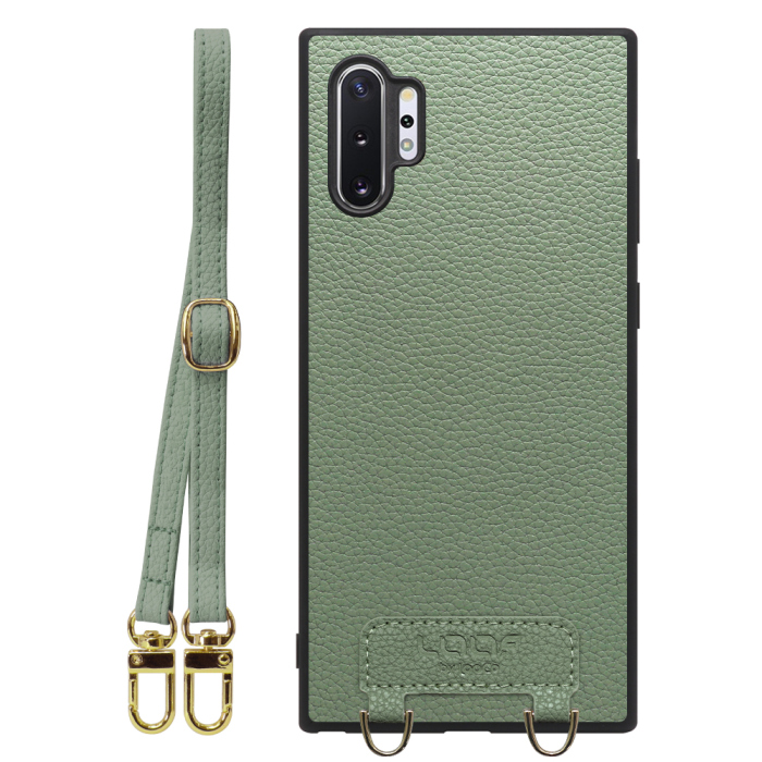 [ LOOF LUXURY-SHELL SHOULDER ] Galaxy Note10+ SC-01M / SCV45 note10+ note10plus note10 plus ショルダーストラップ付き シンプルでスマート 本革 シェル型ケース ショルダー ストラップ スマホショルダー [ Galaxy Note10+ ]