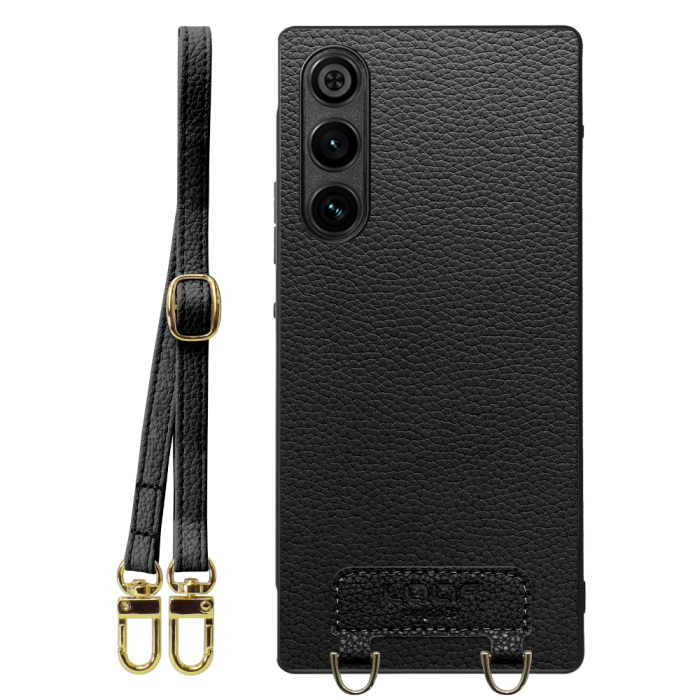 [ LOOF LUXURY-SHELL SHOULDER ] REDMAGIC 10 Air nubia ショルダーストラップ付き シンプルでスマート 本革 シェル型ケース ショルダー ストラップ スマホショルダー [ REDMAGIC 10 Air ]