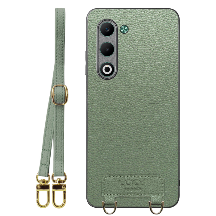 [ LOOF LUXURY-SHELL SHOULDER ] OPPO A5 5G オッポ CPH2735 ショルダーストラップ付き シンプルでスマート 本革 シェル型ケース ショルダー ストラップ スマホショルダー [ OPPO A5 5G ]